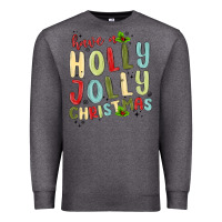 Charcoal Heather have a holly jolly christmas Premium Sweatshirt - MaliasSmallBusiness