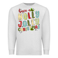 Oatmeal Heather have a holly jolly christmas Premium Sweatshirt - MaliasSmallBusiness