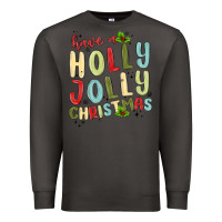Smoke have a holly jolly christmas Premium Sweatshirt - MaliasSmallBusiness