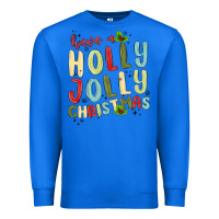True Royal have a holly jolly christmas Premium Sweatshirt - MaliasSmallBusiness