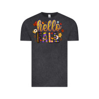 Vintage Black hello fall Vintage Tee - CowhideDigitalArt