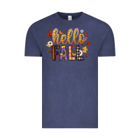 Vintage Denim hello fall Vintage Tee - CowhideDigitalArt