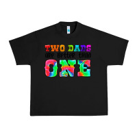 Black two dads are better than one Urban Heavy Tee - HRA Design Shop