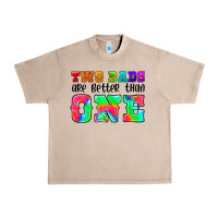 French Oak two dads are better than one Urban Heavy Tee - HRA Design Shop