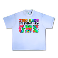 Grape Ice two dads are better than one Urban Heavy Tee - HRA Design Shop