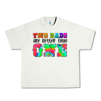 Pistachio two dads are better than one Urban Heavy Tee - HRA Design Shop