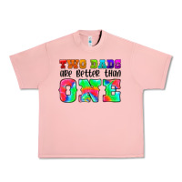 Salmon two dads are better than one Urban Heavy Tee - HRA Design Shop