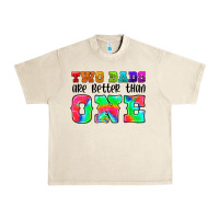 Sandshell two dads are better than one Urban Heavy Tee - HRA Design Shop
