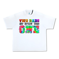 White two dads are better than one Urban Heavy Tee - HRA Design Shop