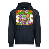 Navy Halloween Gnomes Urban Hoodie - texasbilliewilder