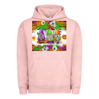 Pigment Salmon Halloween Gnomes Urban Hoodie - texasbilliewilder
