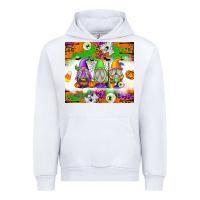 White Halloween Gnomes Urban Hoodie - texasbilliewilder