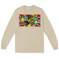 Mushroom skidsteer sippy Long Sleeve Tee - Artiststas