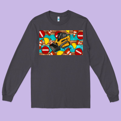 Skidsteer Sippy Long Sleeve Tee Designed By Artiststas