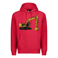 Cardinal Excavator Premium Hoodie - LillyAllenDesigns