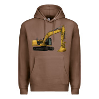 Chestnut Excavator Premium Hoodie - LillyAllenDesigns
