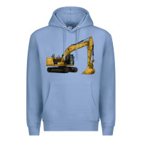 Colony Blue Excavator Premium Hoodie - LillyAllenDesigns