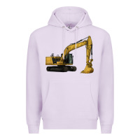 Lilac Excavator Premium Hoodie - LillyAllenDesigns