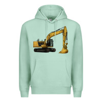 Seafoam Excavator Premium Hoodie - LillyAllenDesigns
