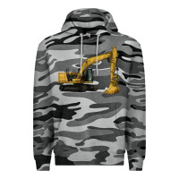 Slate Camo Excavator Premium Hoodie - LillyAllenDesigns