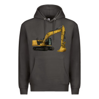 Smoke Excavator Premium Hoodie - LillyAllenDesigns