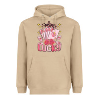 Mushroom feeling lucky Heavyweight Hoodie - MaliasSmallBusiness