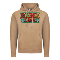 Vintage Coffee christmas western mama claus Vintage Hoodie - RanaPortraitStore