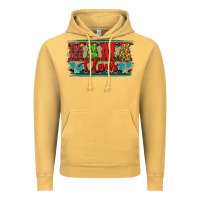 Vintage Mustard christmas western mama claus Vintage Hoodie - RanaPortraitStore