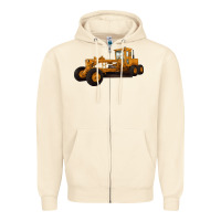 Sandshell Motor Grader Zipper Hoodie - LillyAllenDesigns