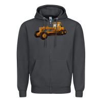 Smoke Motor Grader Zipper Hoodie - LillyAllenDesigns