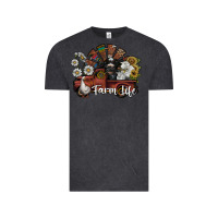 Vintage Black farm life Vintage Tee - SublimationCraftShop