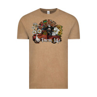 Vintage Coffee farm life Vintage Tee - SublimationCraftShop