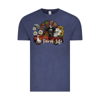 Vintage Denim farm life Vintage Tee - SublimationCraftShop