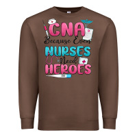 Chestnut cna because even nurses need heroes Premium Sweatshirt - MaliasSmallBusiness