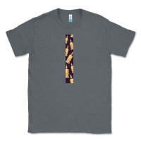 Charcoal Heather Halloween Key Fob Classic Tee - BundleAndBundleShop
