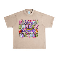 French Oak Easter Day Every bunny's favorite Teacher Urban Heavy Tee - OliviaCreatesArt