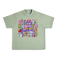 Oil Green Easter Day Every bunny's favorite Teacher Urban Heavy Tee - OliviaCreatesArt