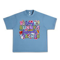 Pebble Blue Easter Day Every bunny's favorite Teacher Urban Heavy Tee - OliviaCreatesArt