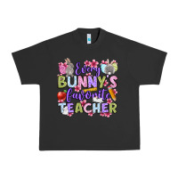 Pigment Black Easter Day Every bunny's favorite Teacher Urban Heavy Tee - OliviaCreatesArt