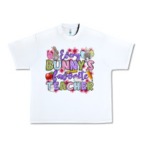 White Easter Day Every bunny's favorite Teacher Urban Heavy Tee - OliviaCreatesArt