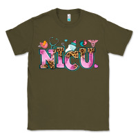 Army Green nicu Classic Tee - AdoDesignShop