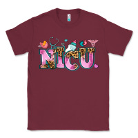 Burgundy nicu Classic Tee - AdoDesignShop