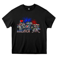 Black america Heavy Core Tee - SublimationCraftShop