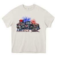 Cream america Heavy Core Tee - SublimationCraftShop