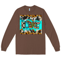 Chestnut howdy Long Sleeve Tee - JahusDesignShop