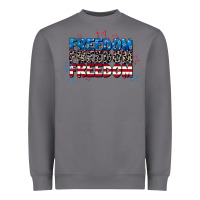 Storm Freedom freedom freedom 4th of july Heavyweight Sweatshirt - CowGirlArtShop