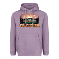Lavender traveler Heavyweight Hoodie - NancyCooperArtShop