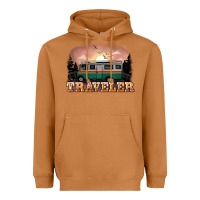 Meerkat traveler Heavyweight Hoodie - NancyCooperArtShop