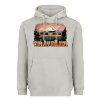 Moon Dust traveler Heavyweight Hoodie - NancyCooperArtShop