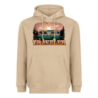 Mushroom traveler Heavyweight Hoodie - NancyCooperArtShop
